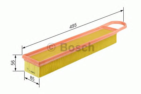 Filtro de ar F026400050 Bosch