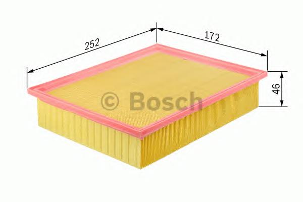 Filtro de ar F026400044 Bosch