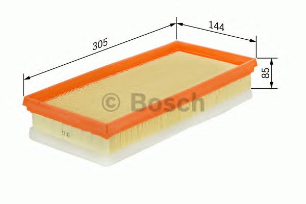 Filtro de ar F026400121 Bosch