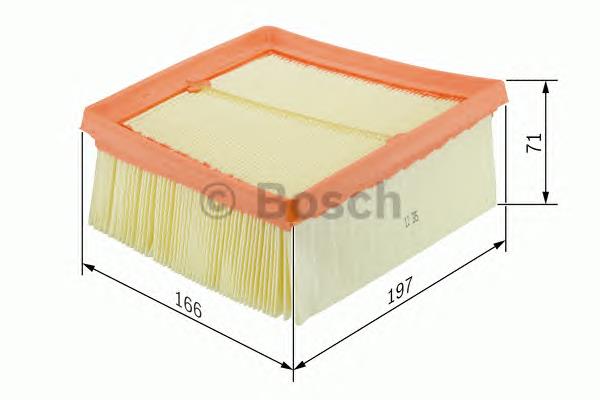 Filtro de ar F026400135 Bosch