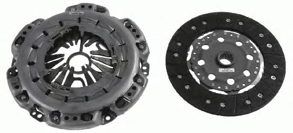 A0212502901 Mercedes Kit de embraiagem (3 peças)