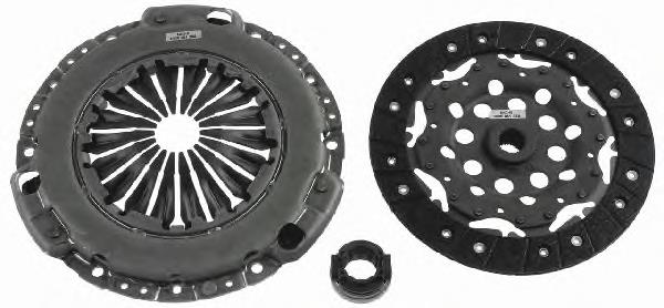 Kit de embraiagem (3 peças) Blue Print ADB113001