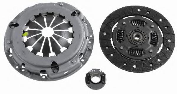 828062 VALEO Kit de embraiagem (3 peças)