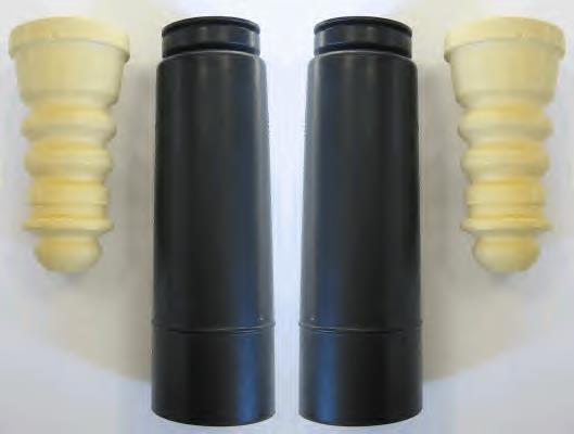 Pára-choque (grade de proteção) de amortecedor traseiro + bota de proteção Maxgear 722555