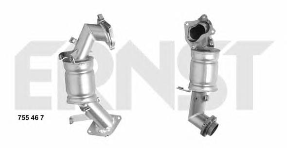 Convertidor - catalisador Toyota 2505127050 preço, a partir de 376,51 USD
