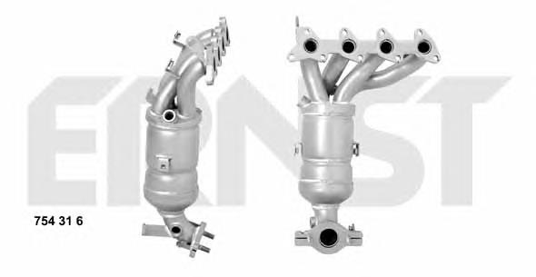 Convertidor - catalisador Hyundai/Kia 2852002640
