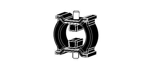 Coxim de fixação do silenciador 18207790693 BMW