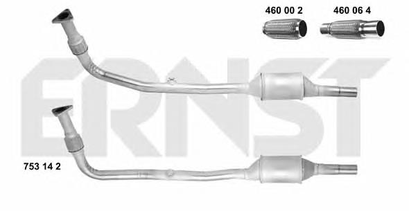 Compre 090821 Bosal Silenciador, parte dianteira