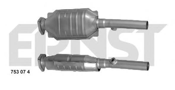 Convertidor - catalisador 1J0254400HX VAG