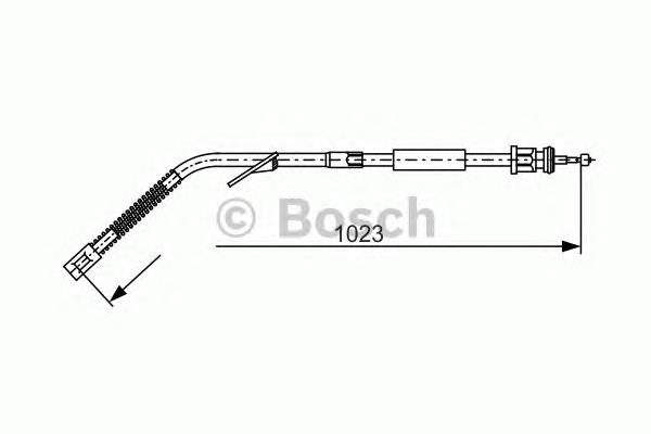 Cabo do freio de estacionamento traseiro esquerdo Mercedes A6924200085 preço, a partir de 29,45 USD