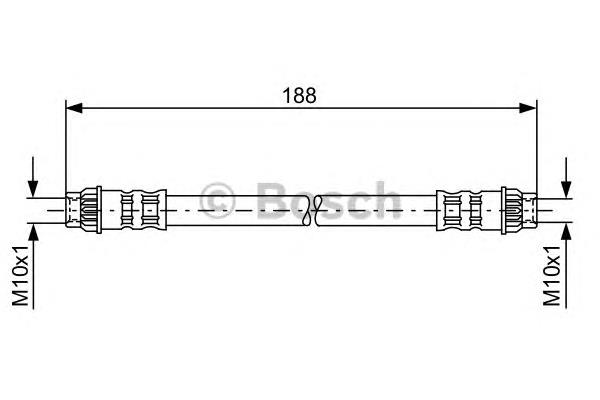 Compre 7700416273 Renault (RVI) Mangueira do freio traseira