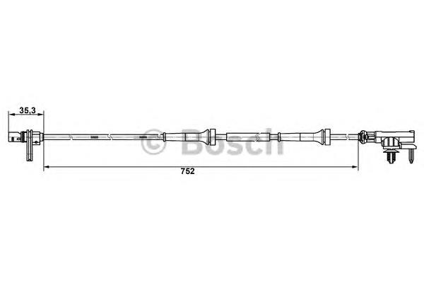 Sensor ABS traseiro Mitsubishi MR955037 preço, a partir de 32,26 USD