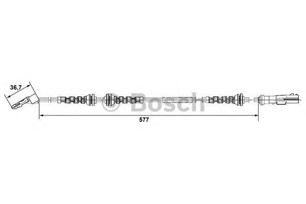 Sensor dianteiro de ABS T450204 STC