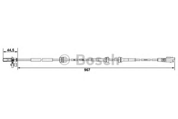 Sensor ABS traseiro Peugeot/Citroen 0265007789 preço, a partir de 20,41 USD
