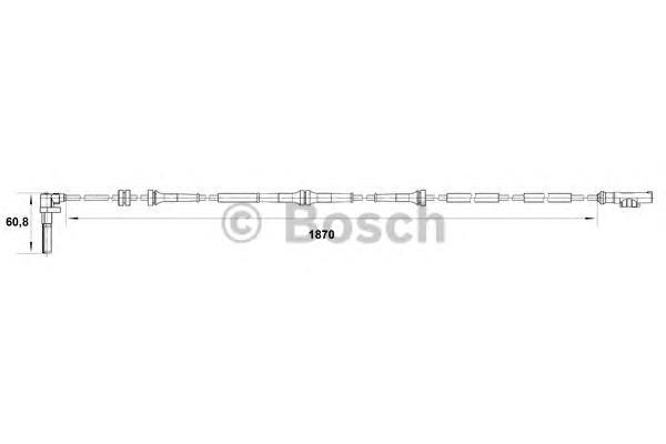 Sensor ABS dianteiro esquerdo Delphi SS20635 preço, a partir de 25,88 USD