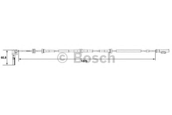 Compre 560110 ERA Sensor ABS dianteiro direito