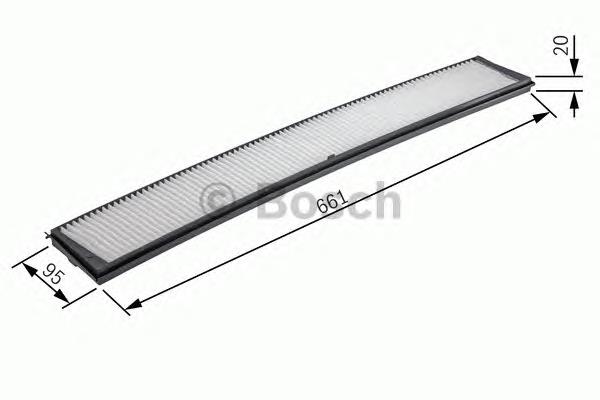 Filtro de salão Bosch 1987432336