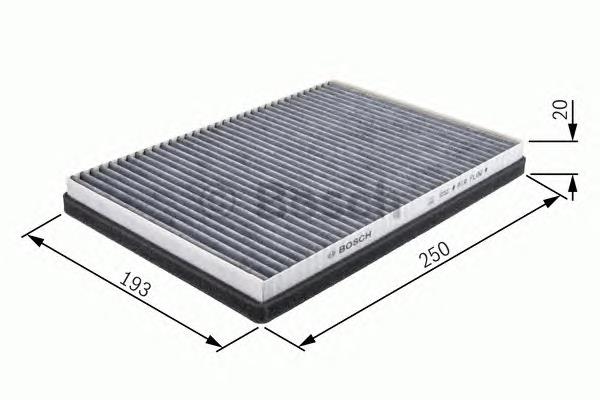 Filtro de salão 1987432058 Bosch