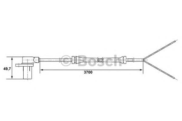 560374 ERA Sensor ABS traseiro