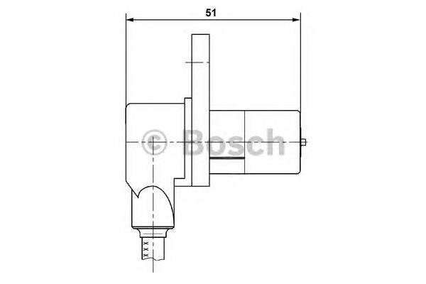 Sensor ABS dianteiro esquerdo 479113J301 Nissan/Infiniti