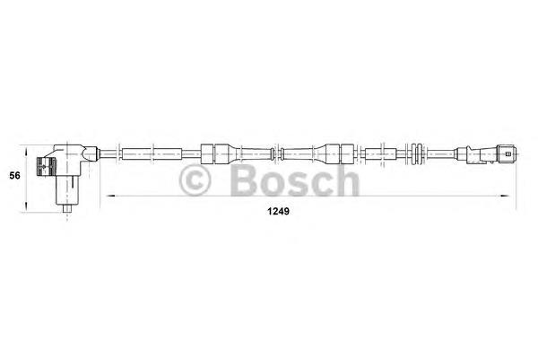 Compre AF00953 Alfa E-Parts Sensor dianteiro de ABS