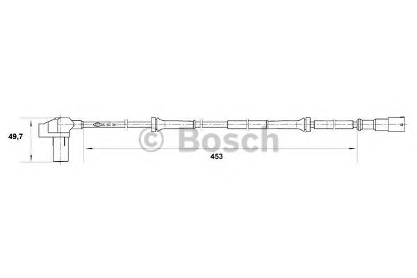 Sensor dianteiro de ABS Renault (RVI) 7700313681 preço, a partir de 35,09 USD