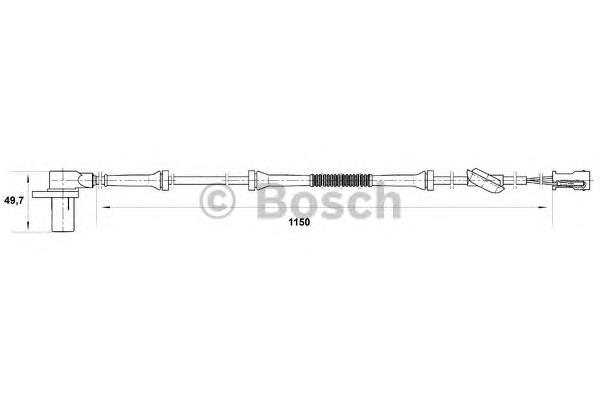 Compre 530083 ERT Sensor ABS traseiro