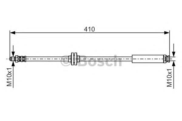 71736941 Fiat/Alfa/Lancia Mangueira do freio traseira
