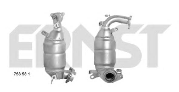 Convertidor - catalisador Toyota 2505127060 preço, a partir de 406,23 USD