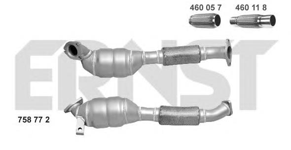 090637 Bosal Convertidor - catalisador