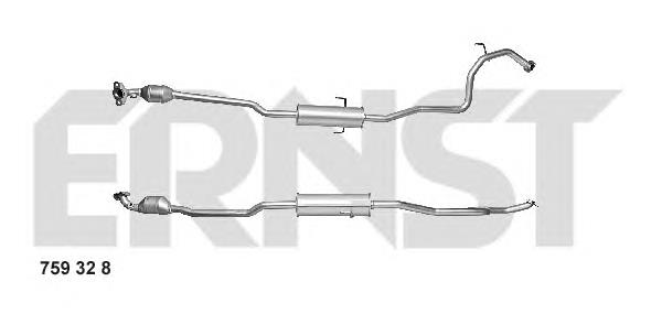Silenciador, parte dianteira BM Catalysts BM91576H preço, a partir de 300,74 USD
