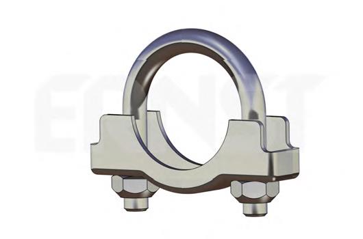 Compre 00591 Metalcaucho Braçadeira do silenciador traseira