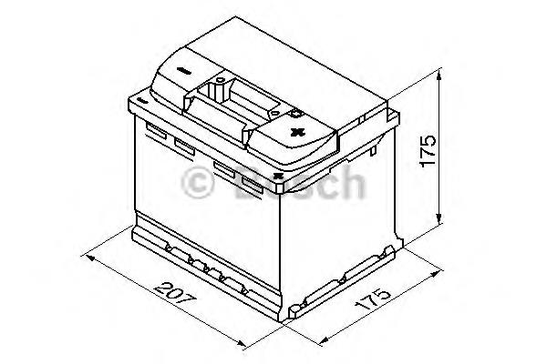 Bateria recarregável (PILHA) Renault (RVI) 6001547709