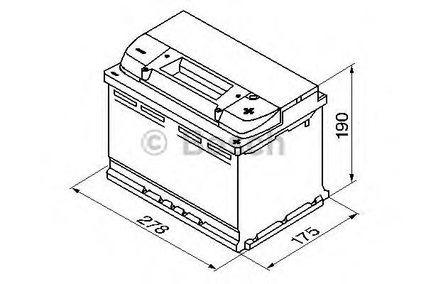 Bateria recarregável (PILHA) BBAH7700AB Chrysler