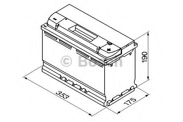 95038110 Volvo Bateria recarregável (PILHA)