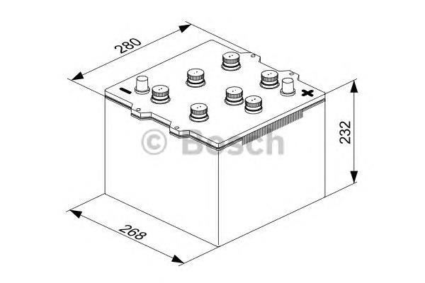 Bateria recarregável (PILHA) 0092T30420 Bosch