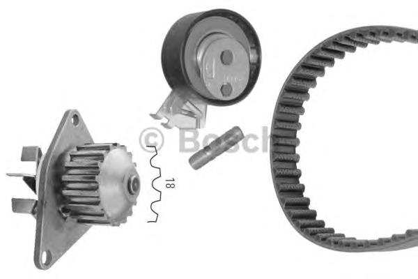Correia do mecanismo de distribuição de gás, kit 1609120580 Peugeot/Citroen