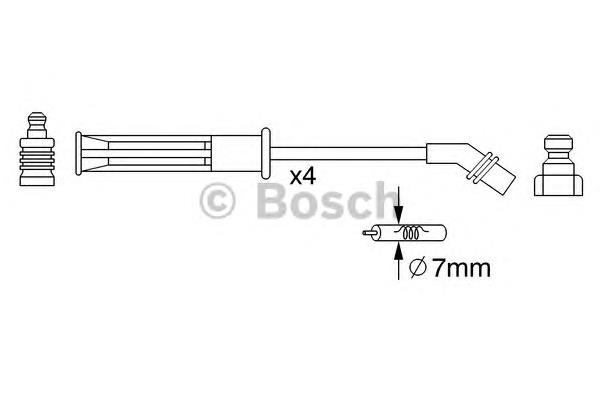 Compre 7700866923 Renault (RVI) Fios de alta voltagem, kit