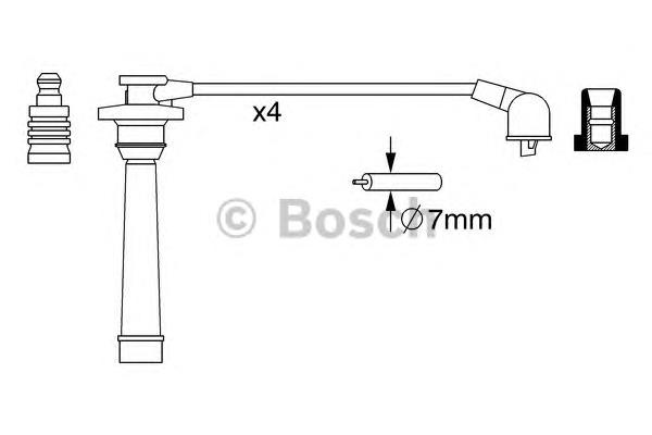 Fios de alta voltagem, kit NGK 346 preço, a partir de 54,45 USD