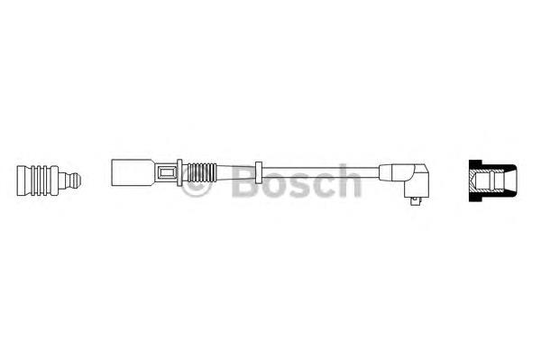 Fios de alta voltagem, kit 46749624 Fiat/Alfa/Lancia