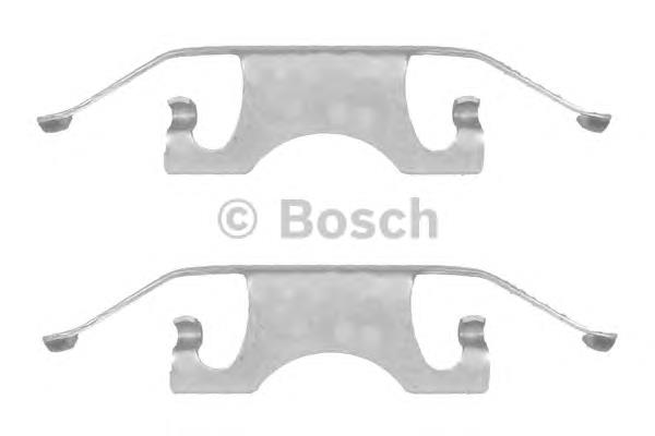 Kit de molas de fixação de sapatas de disco traseiras Mercedes A0004218591
