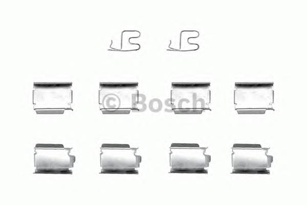 Kit de molas de fixação de sapatas de disco dianteiras 00K68003705AA Chrysler