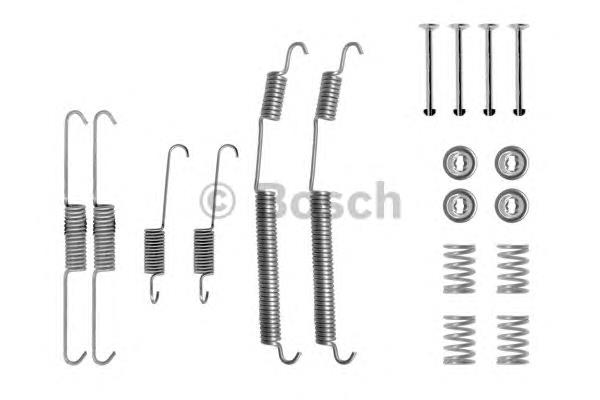 Kit de montagem das sapatas traseiras de tambor 430854 Peugeot/Citroen