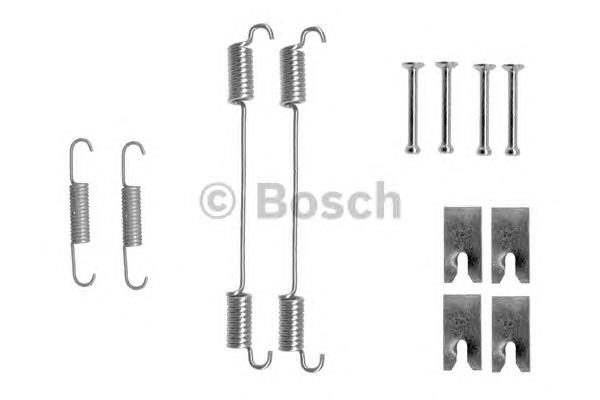 Kit de montagem das sapatas traseiras de tambor Fiat/Alfa/Lancia 77363945