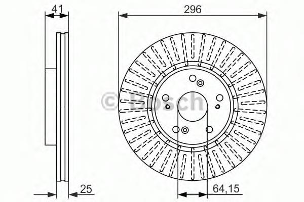 Compre DI412C Japan Parts Disco do freio dianteiro