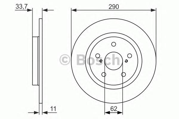 Compre DP240C Japan Parts Disco do freio traseiro