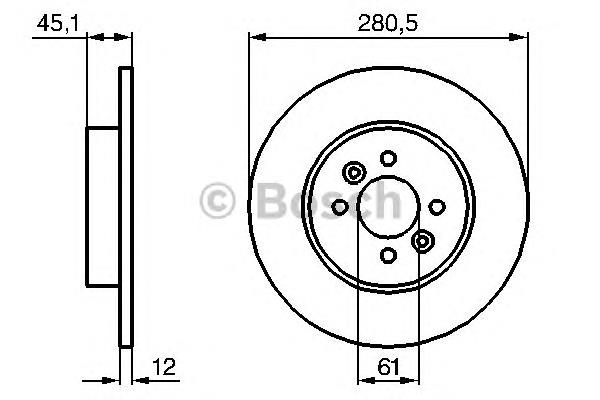 Compre VKBD90439S2 SKF Disco do freio traseiro