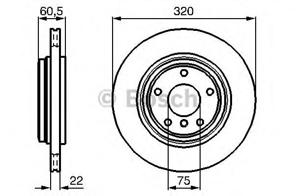 Compre 34216864052 BMW Disco do freio traseiro