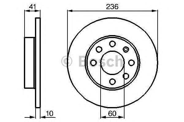 Compre 90086193 Opel Disco do freio dianteiro