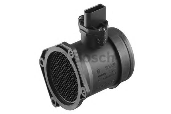 Sensor de fluxo (consumo) de ar, medidor de consumo M.A.F. - (Mass Airflow) 0986280215 Bosch